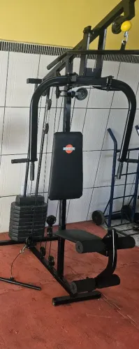 Estação musculação parcelo cartão 