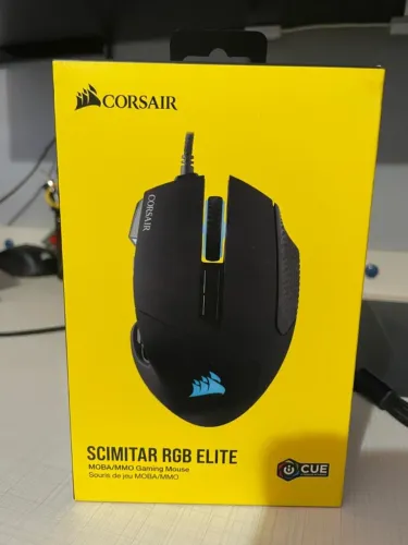 Mouse Gamer Corsair Scimitar RGB Elite - 17 Botões