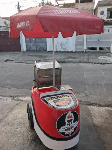 Vendo carrinho de espetinho profissional
