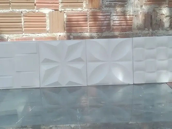 Placas de gesso 3D