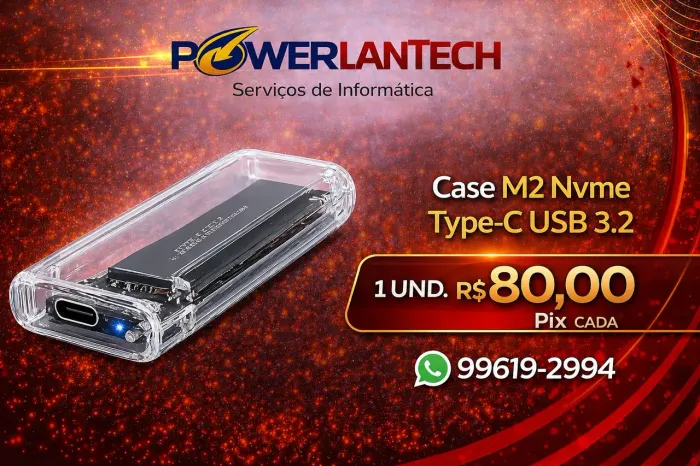 Case M2 Nvme Type-C USB 3.2