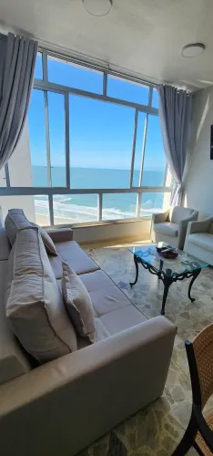 APARTAMENTO NO GUARUJA PITANGUEIRAS DE FRENTE PARA O MAR