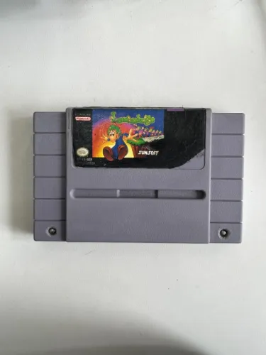 JOGO LEMMINGS (LABEL GASTA) SEMINOVO - SNES
