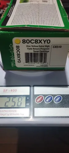 Cartucho Toner Cx410 Cx510 80c8xy0 - Amarelo