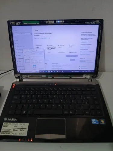 Notebook infoway processador I3 Intel (Atenção Ler DESCRIÇÃO)