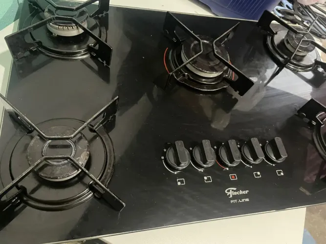 Cooktop Fischer 5 bocas usado