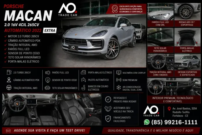 Porsche Macan 2.0 Turbo 237/252cv 2022