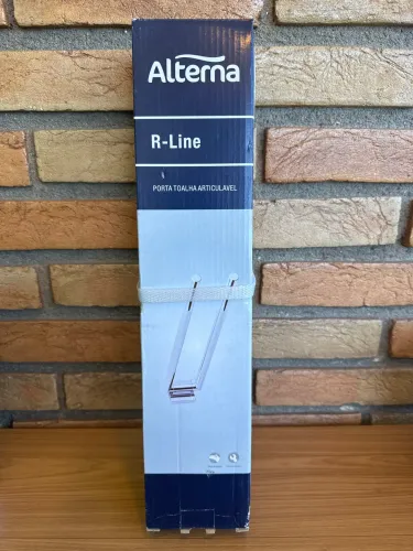 Porta toalha articulável