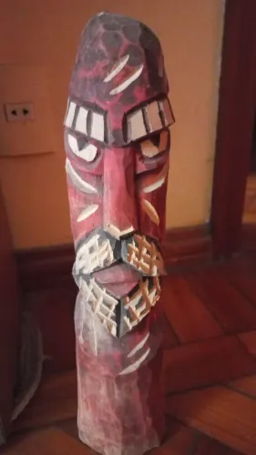Artesanato - Brasilidade - Carrancas - Decoração - Rusticidade