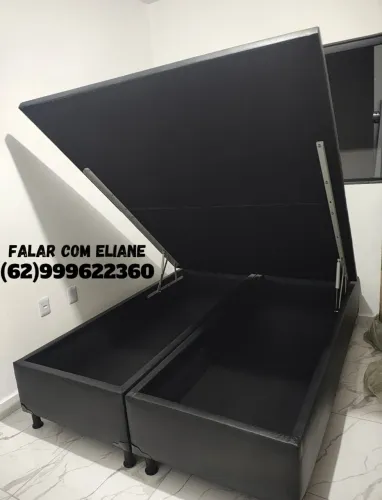 Base box baú Queen - um ano de garantia