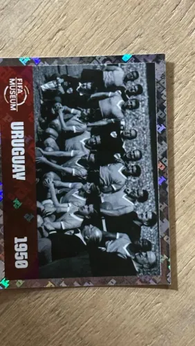 Figurinha Uruguai 1950.