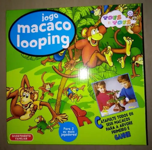 Jogo Macaco Looping Toys & Toys - Completo e Conservado