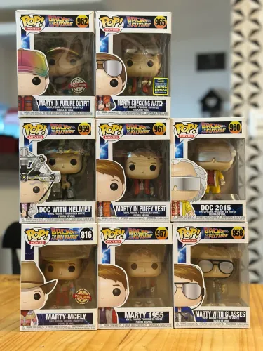 Coleção Funko Pop! Back To The Future