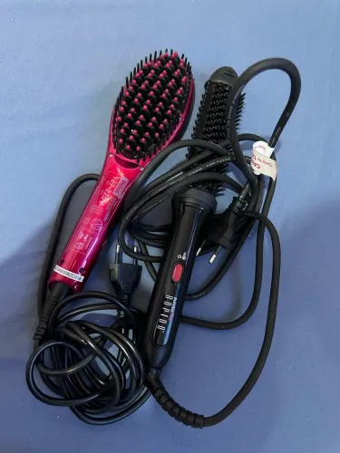 Escova modeladora e Baby liss pro
