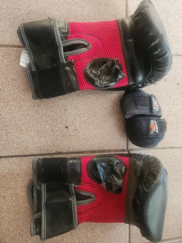 Luva bate soco everlast mma, heavy bag gloves