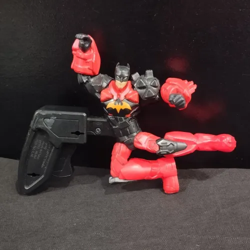 Boneco Batman Mattel Deluxe Combat Staff - Articulado Raro