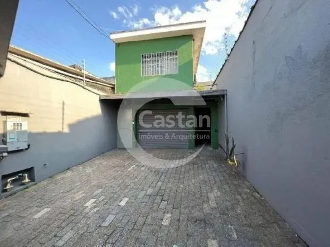 casa comercial a venda no anália franco 184m2 estruturada