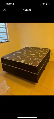 Cama Box casal molas , nova de fábrica