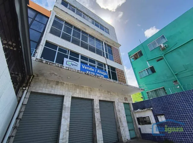 Prédio Galpão 543 m² - venda por R$ 2.500.000 ou locação por R$ 15.179/mês - Garcia - Salv