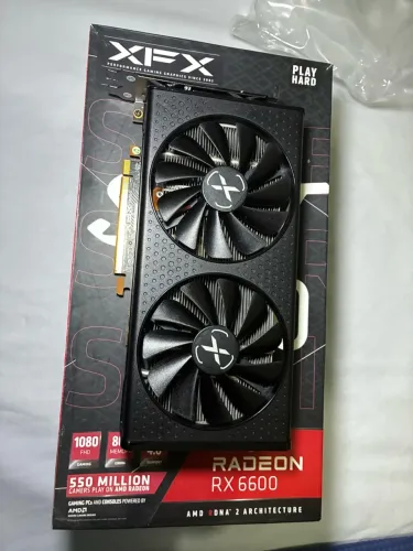 Placa de Vídeo XFX Speedster SWFT 210 AMD Radeon RX 6600 8GB