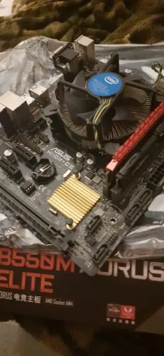 Placa Mãe H110M, Processador Pentium G4560 e 2x Memória Ram 8GB