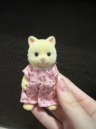 Sylvanian families gata vintage 