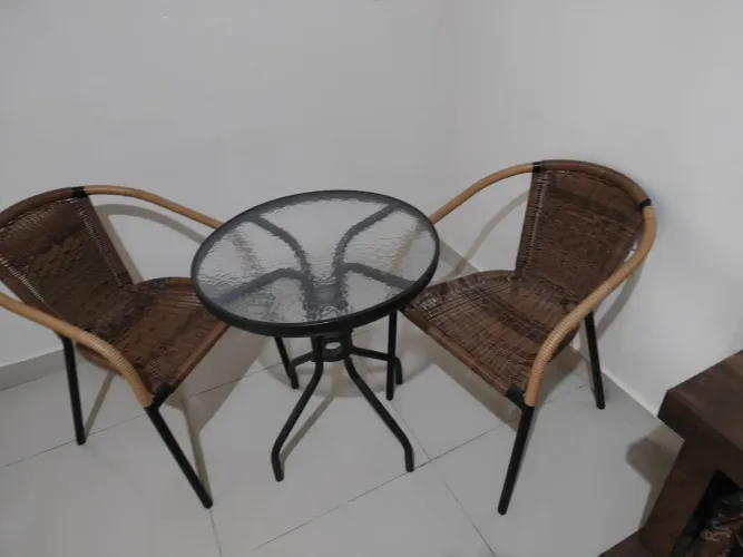 Mesa de varanda pra duas pessoais