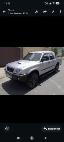 Mitsubishi L200 GL 2.5 4X4 CD Diesel 2007