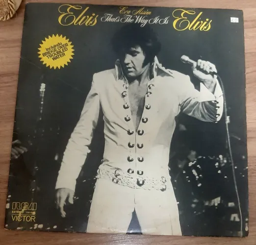 03 Discos de  vinil LP do lendário Elvis Presley 