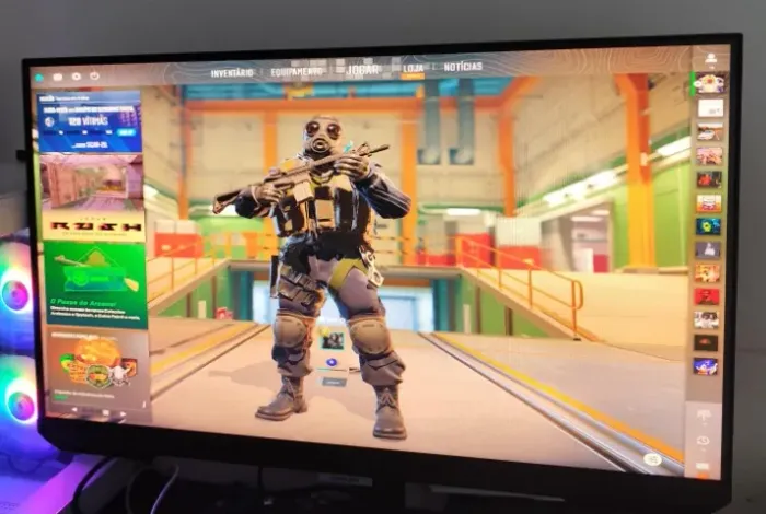 Monitor Samsung Odyssey G40 25" Preto, Full HD, IPS, 240Hz