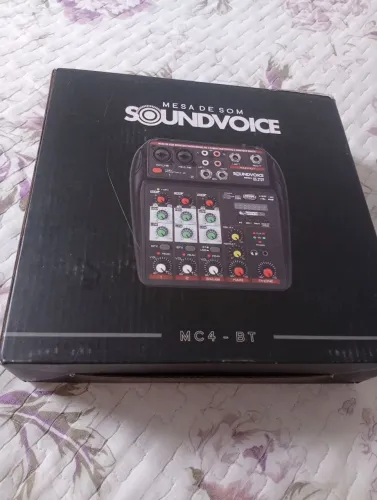 Oportunidade mesa de som interface USB complementa 280 reais