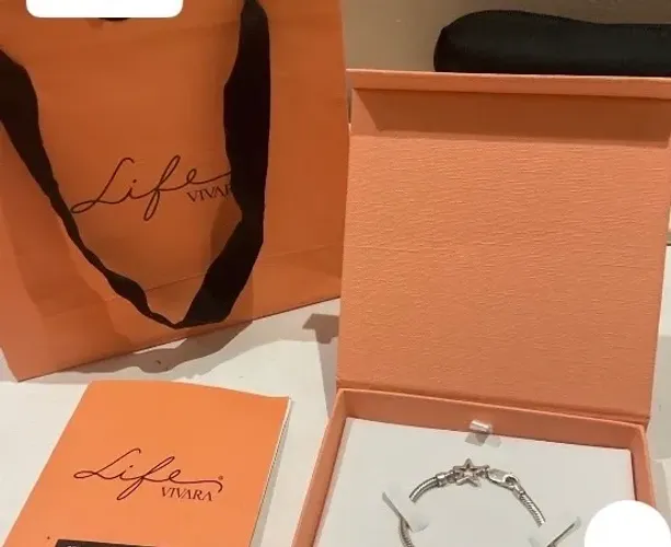 Pulseira Life Vivara Original em Prata - Com Caixa e Certificado 