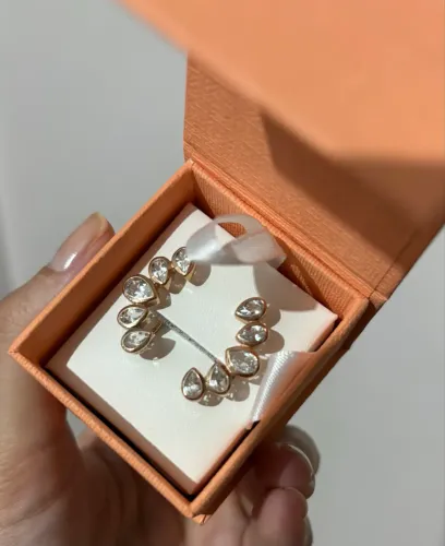 Brinco Vivara Rose