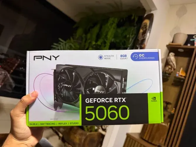 RTX 5060 8GB PNY OC - nova, lacrada!