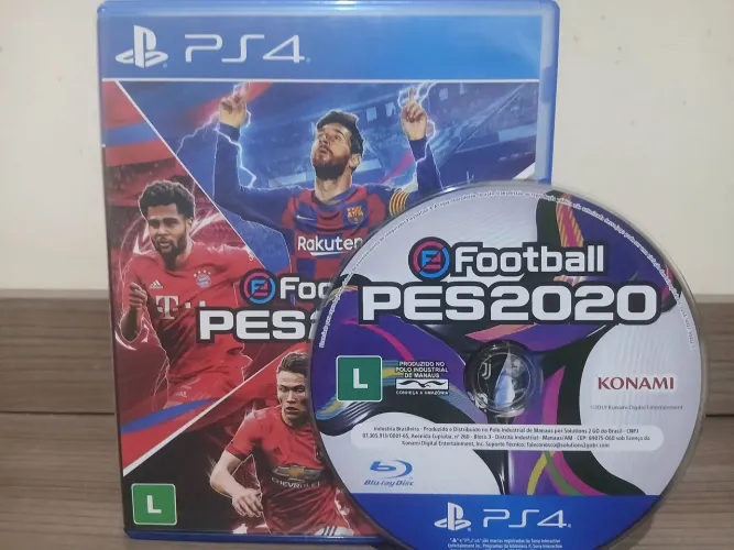 Pes 2020 - jogo ps4 impecável