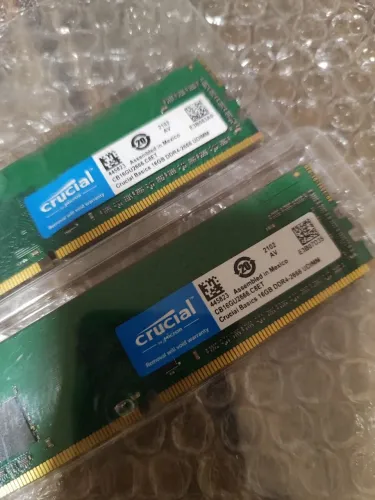 Memória Ram Crucial 32GB 2666mhz(2x16)