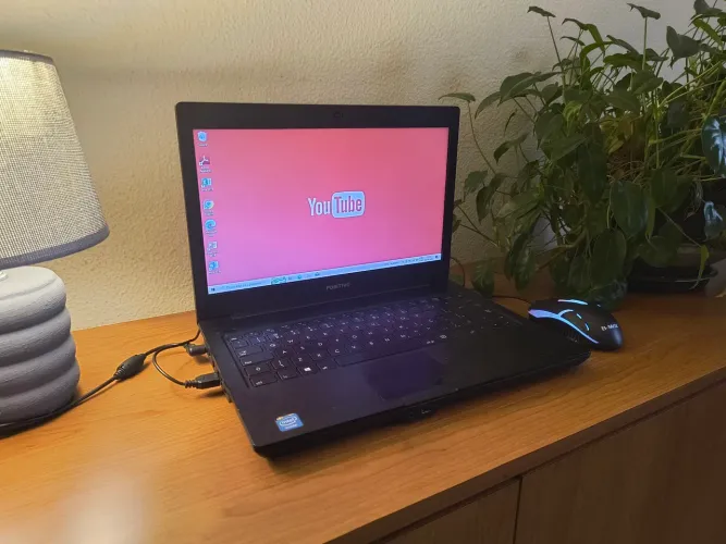 Notebook baratãooo para Youtube + programas basicos
