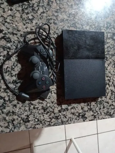 Ps2 com três controles e +70 jogos 