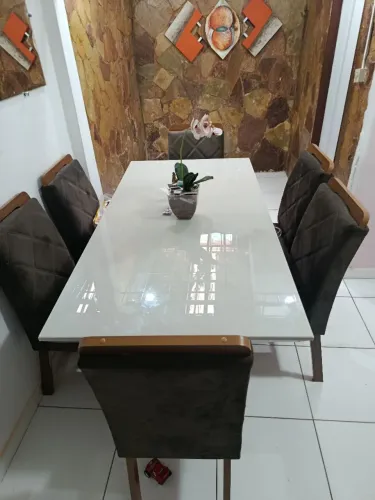 Mesa de jantar 6 lugares 