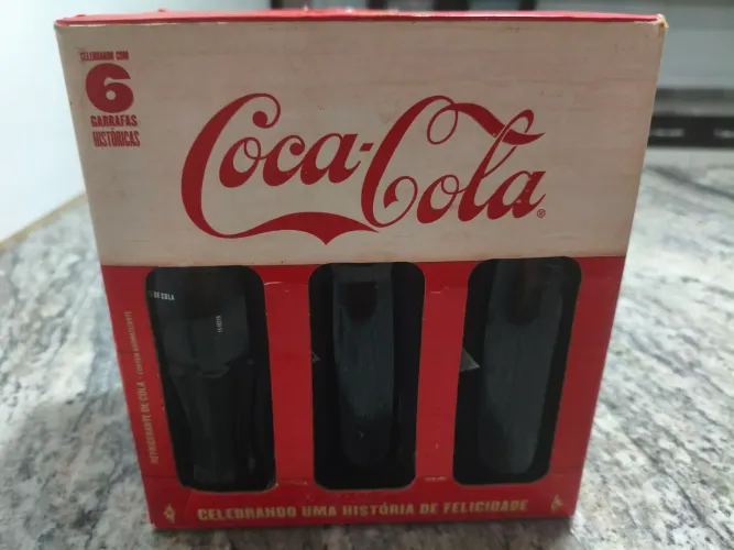 Coleção Oficial Coca-Cola 2012 - Garrafas Lacradas para Colecionador