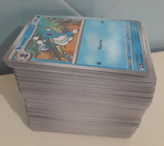 Lote de 250 Cartas Pokémon Originais