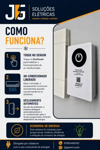 Instalação de economizador de energia airbnb