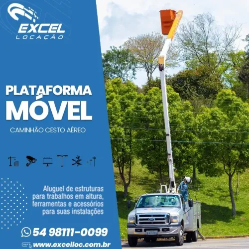 Locação Caminhão Munck com Cesto Aéreo Isolado 13 M - Com Operador
