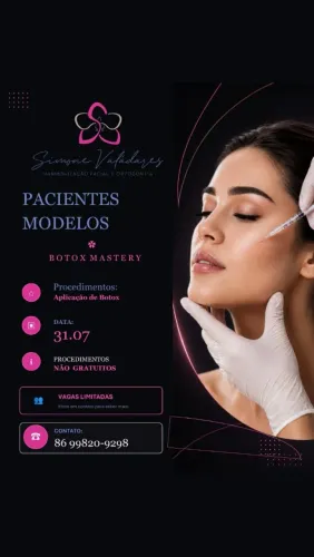 Paciente modelo para botox.