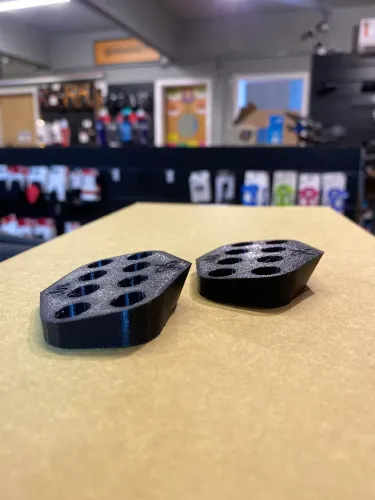 Angulador de pads aerodinâmico New Carbon 10°