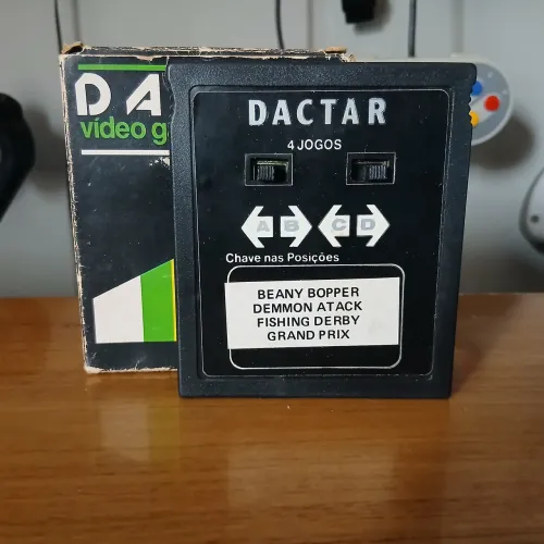 4 JOGOS ATARI DACTAR