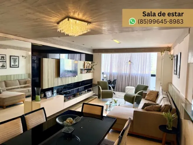 Apartamento 3 Quartos no Papicu | 110m² | 2 Suítes | 2 Vagas | A 200m do RioMar