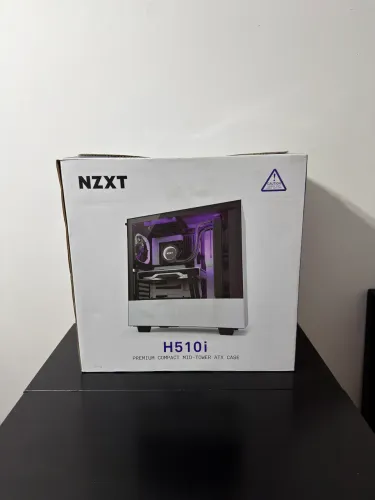 Gabinete NZXT H510i Preto Matte Black Mid Tower ATX com Vidro Temperado