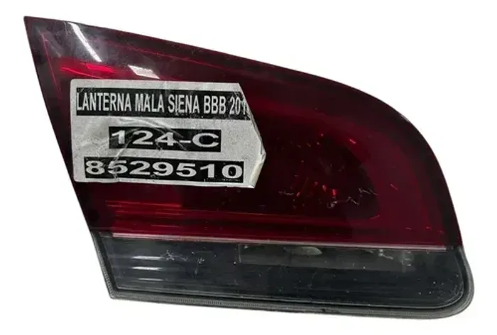 Lanterna Mala Traseira Esquerda Fiat Siena Bbb 2010 Direito/passageiro Vermelho