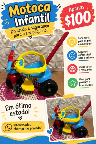 Motoca infantil